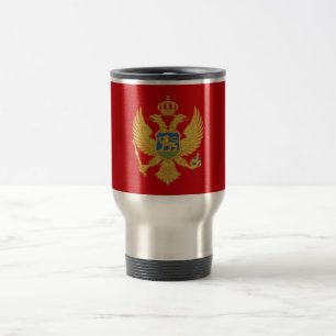 Flag of Montenegro Travel/Commuter Mug