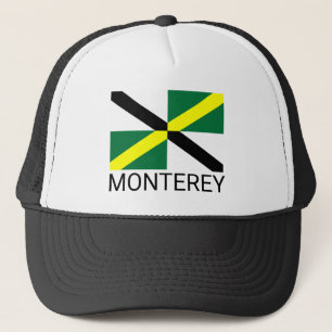 Flag of Monterey, California Trucker Hat