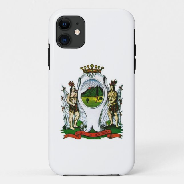 Flag of Monterrey, Nuevo León - MEXICO Case-Mate iPhone Case (Back)
