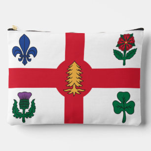 Flag of Montreal, Quebec Accessory Pouch