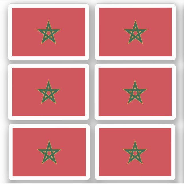 Flag of Morocco - a collection (Front)