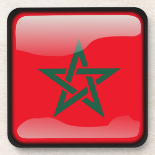 Flag of Morocco Coaster