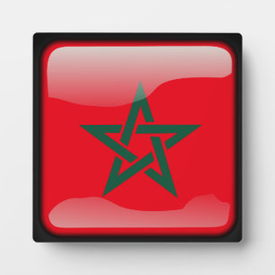 Flag of Morocco Plaque