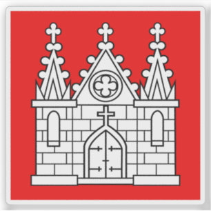 Flag of Moutier, Switzerland