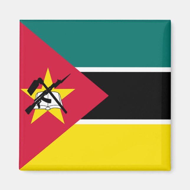 Flag of Mozambique Magnet (Front)