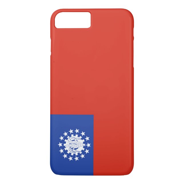 Flag of Myanmar Case-Mate iPhone Case (Back)