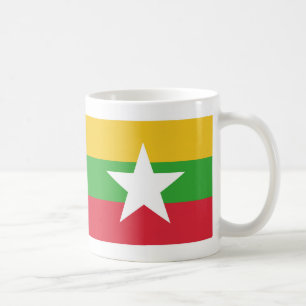 Flag of Myanmar Coffee Mug
