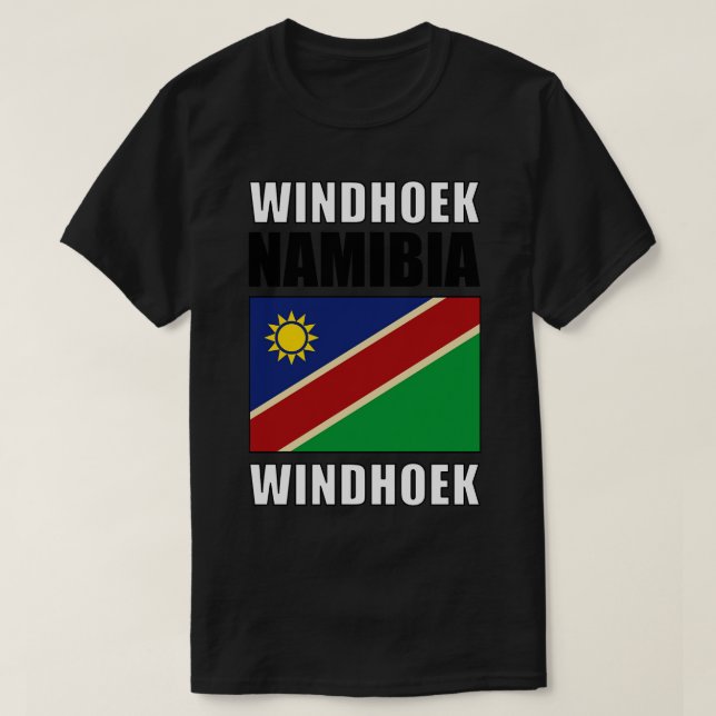 Flag of Namibia T-Shirt (Design Front)