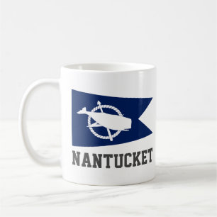 Flag of Nantucket, Massachusetts Coffee Mug