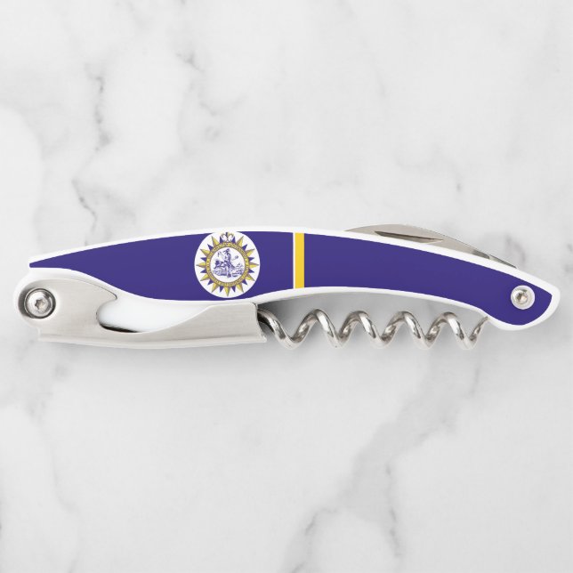 Flag of Nashville, Tennessee Corkscrew (Front)