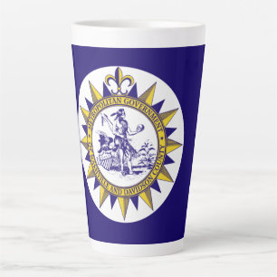 Flag of Nashville, Tennessee Latte Mug