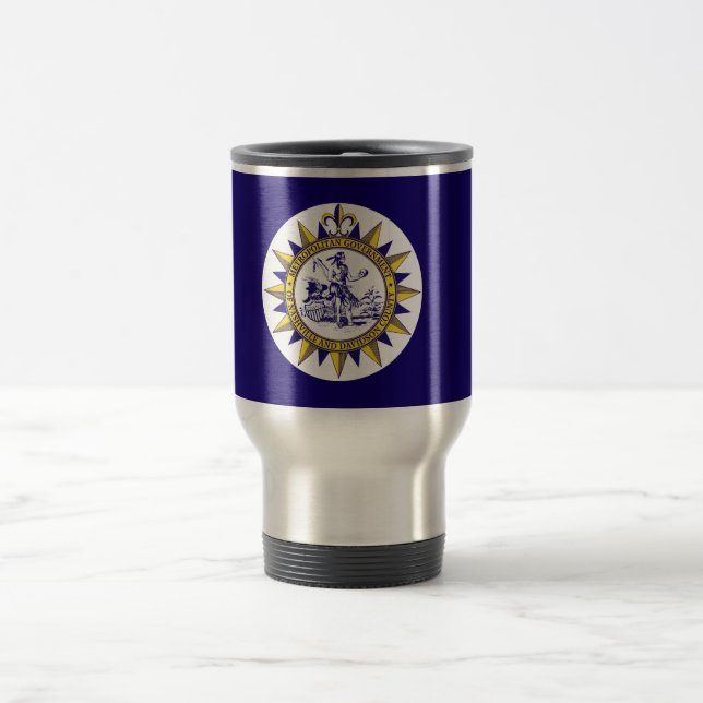 Flag of Nashville, Tennessee Travel Mug (Center)