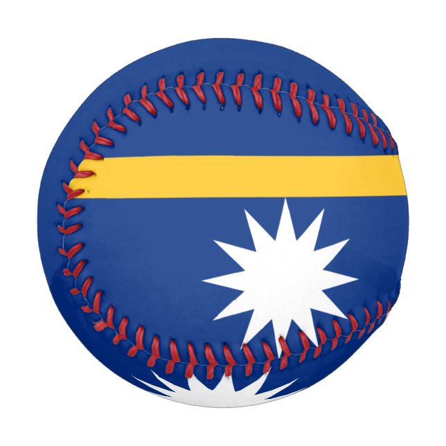 Flag of Nauru Baseball (Front Left)