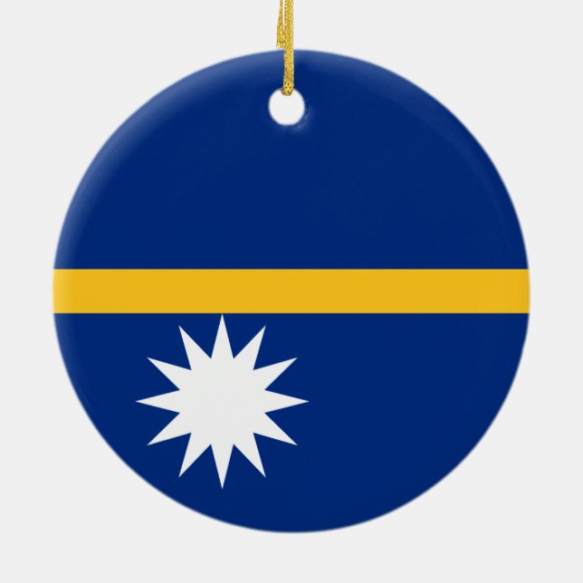 Flag of Nauru Ornament (Back)