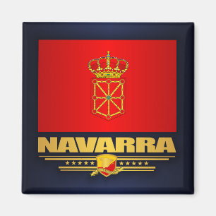 Flag of Navarra (Navarre) Magnet