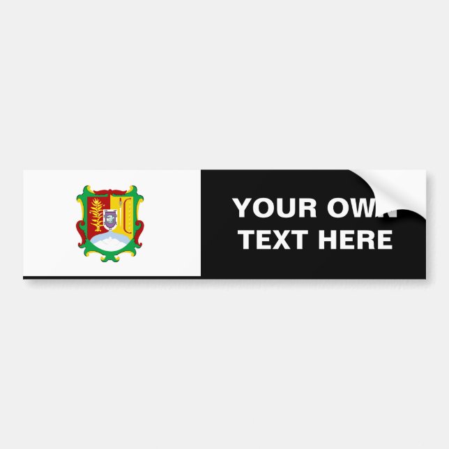 Flag of Nayarit Bumper Sticker (Front)
