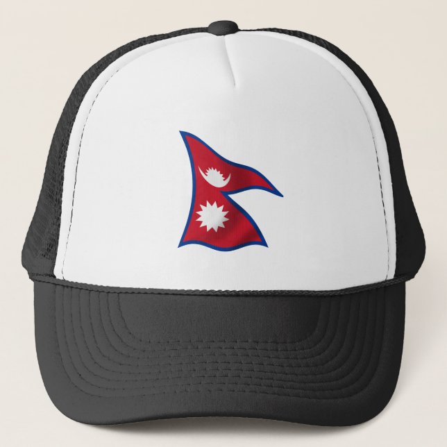 Flag of Nepal Trucker Hat (Front)