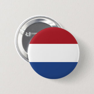 Flag of Netherlands 6 Cm Round Badge