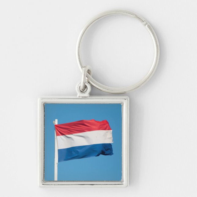 Flag of Netherlands Key Ring (Front)