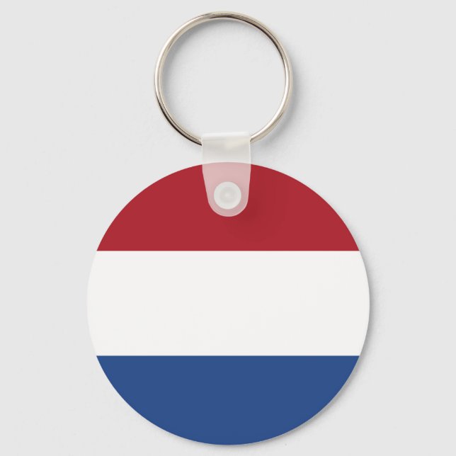 Flag of Netherlands Keychain (Front)