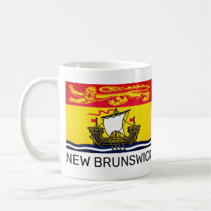Flag of New Brunswick, Canada Coffee Mug