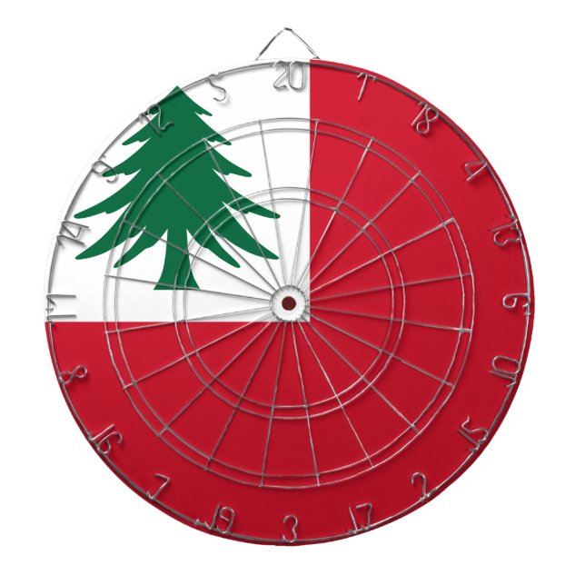 Flag of New England Dartboard (Front)