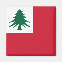 Flag of New England (pine only) - unofficial
