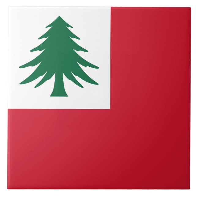 Flag of New England Tile (Front)