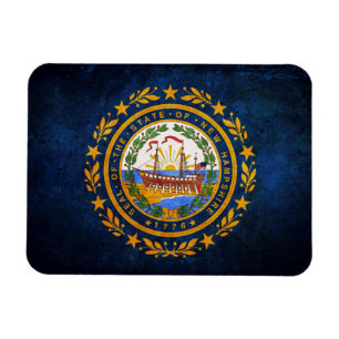 Flag of New Hampshire Magnet