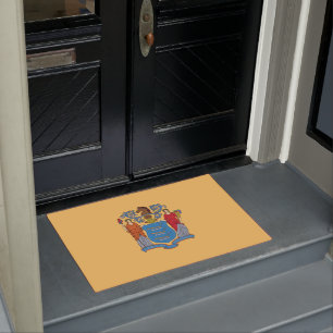 Flag of New Jersey Doormat