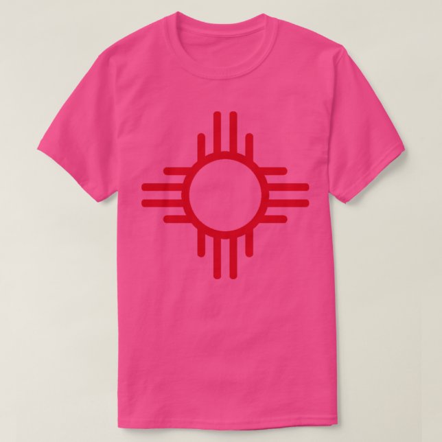 Flag of New Mexico 9 T-Shirt (Design Front)