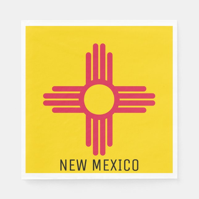 Flag of New Mexico Napkin (Front)