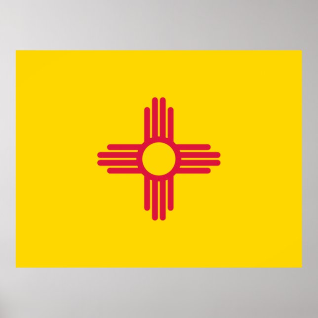 Flag of New Mexico Poster (Front)