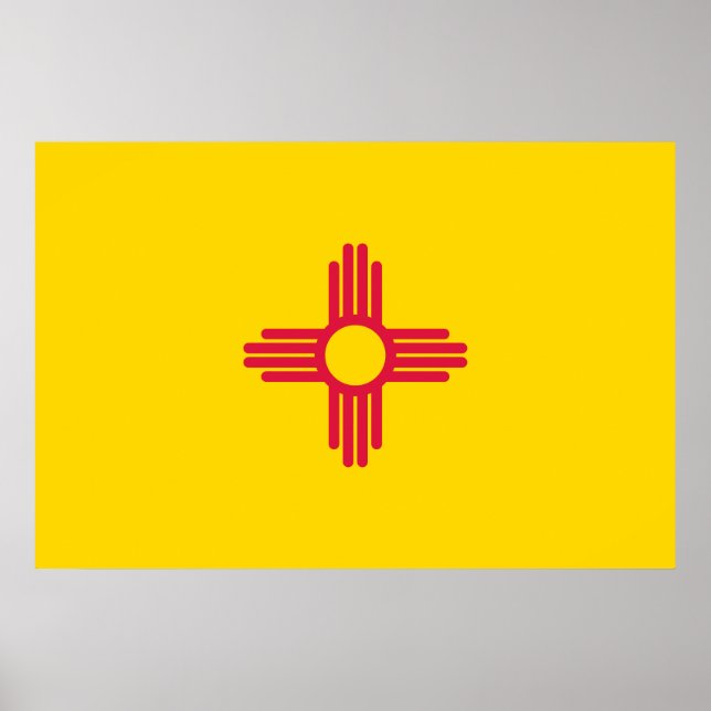 Flag of New Mexico Poster (Front)