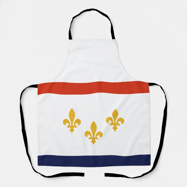 Flag of New Orleans, Louisiana  Apron (Front)