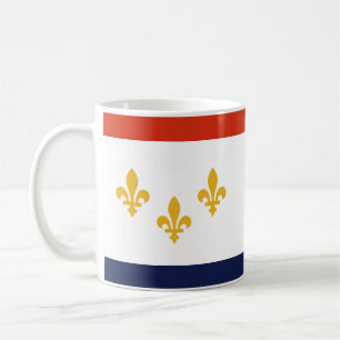 Flag of New Orleans, Louisiana Coffee Mug