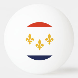 Flag of New Orleans, Louisiana Ping-Pong Ball