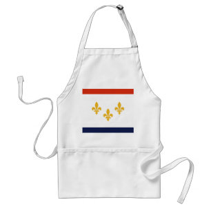 Flag of New Orleans, Louisiana  Standard Apron