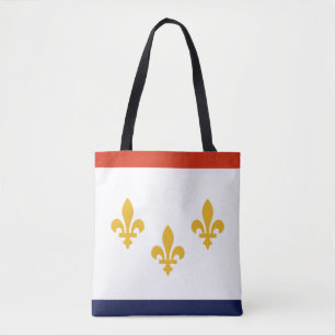 Flag of New Orleans, Louisiana Tote Bag