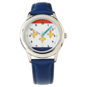 Flag of New Orleans, Louisiana Watch