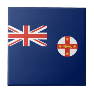 Flag of New South Wales (Australian State) Tile