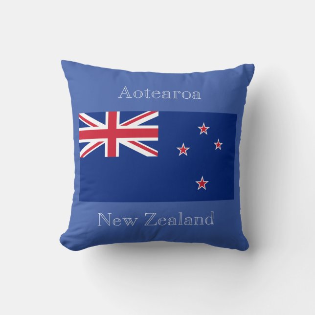 Flag of New Zealand Cushion (Front)