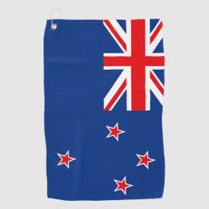 Flag of New Zealand Golf Towel