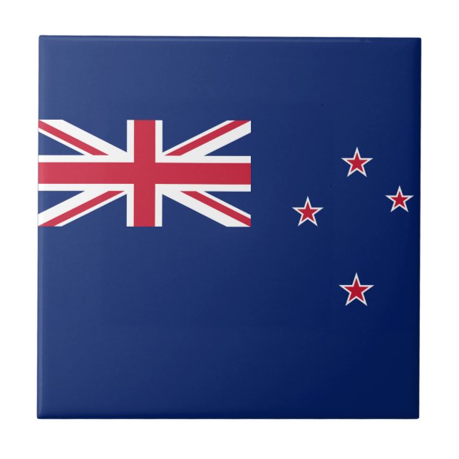 Flag of New Zealand Tile (Front)