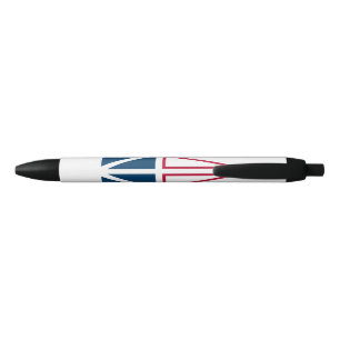 Flag of Newfoundland and Labrador (Canada) Black Ink Pen