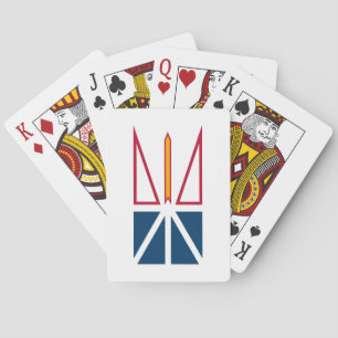 Flag of Newfoundland and Labrador (Canada) Playing Cards