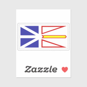 Flag of Newfoundland Sticker