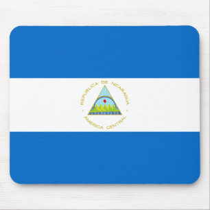 Flag of Nicaragua Mouse Mat