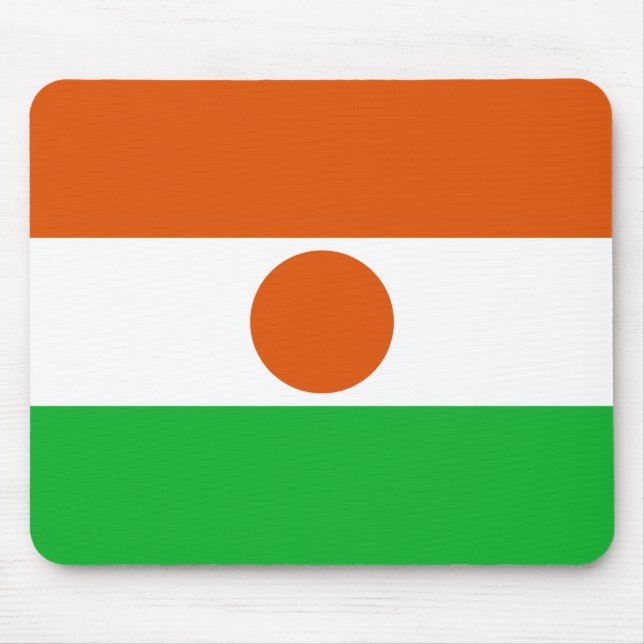 Flag of Niger Mousepad (Front)