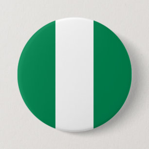 Flag of Nigeria 7.5 Cm Round Badge